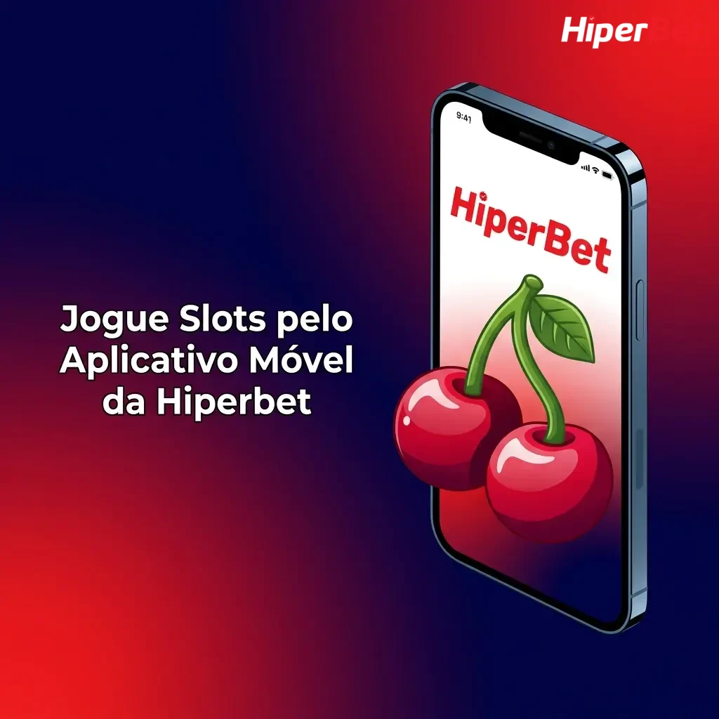 Hiperbet mobile app interface showing slot games lobby on smartphone screen with touch controls