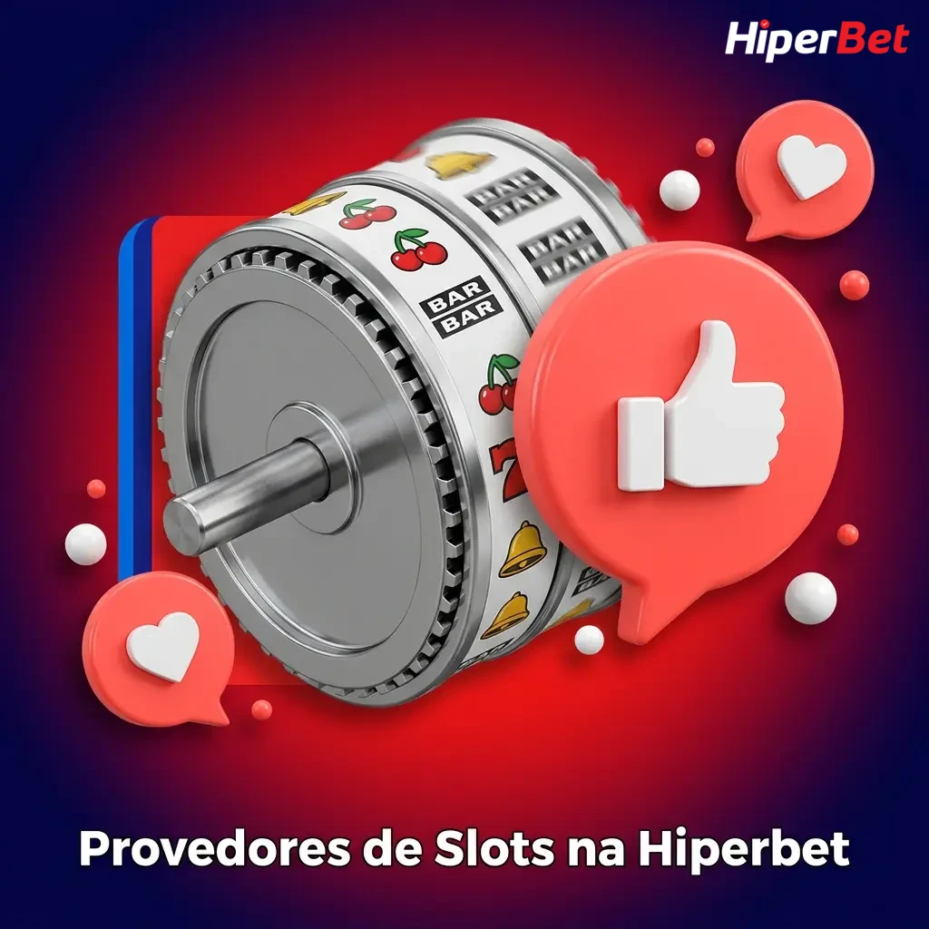 Hiperbet slot providers including Pragmatic Play, NetEnt, Play'n GO and more, offering diverse games for Brazilian players.