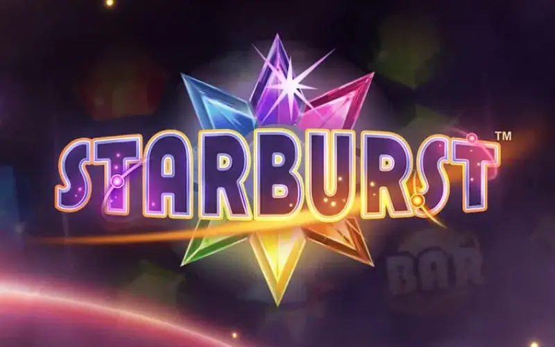 Gire os rolos cheios de joias no Starburst do Hiperbet main.